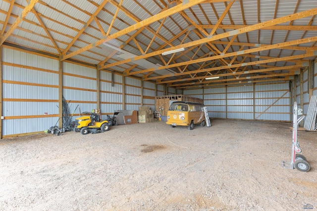 22841 Gateway Dr, Box Elder, SD 57719 - garage with metal wall