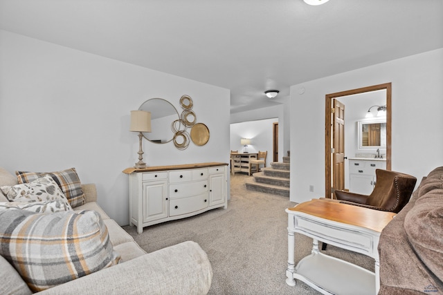 6401 Mountain Meadow Rd, Black Hawk, SD 57718 - living area with light colored carpet