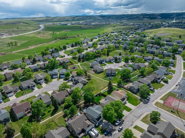 1215 Range View Cir, Rapid City, SD 57701 - aerial perspective of suburban area with a mountain backdrop