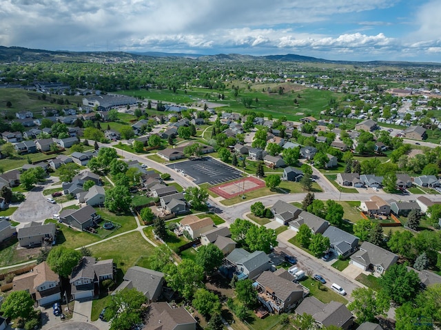 1215 Range View Cir, Rapid City, SD 57701 - aerial view of residential area with mountains