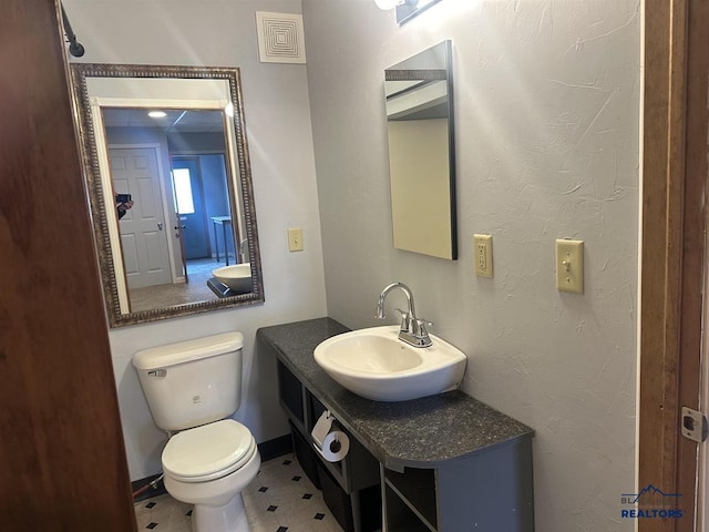 414 2nd Ave, Edgemont, SD 57735 - half bath with toilet and vanity