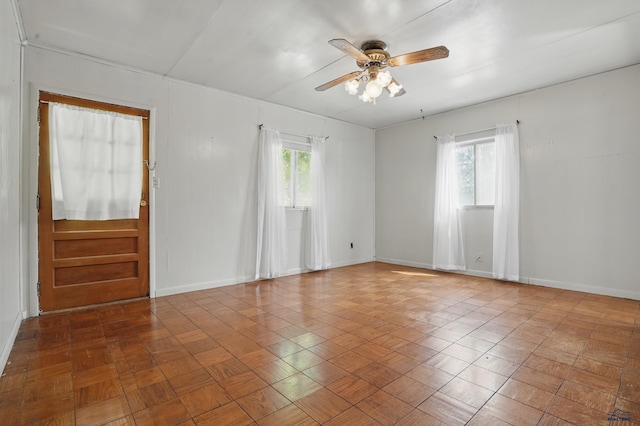 1905 5th St, Rapid City, SD 57701 - unfurnished room with a ceiling fan and baseboards