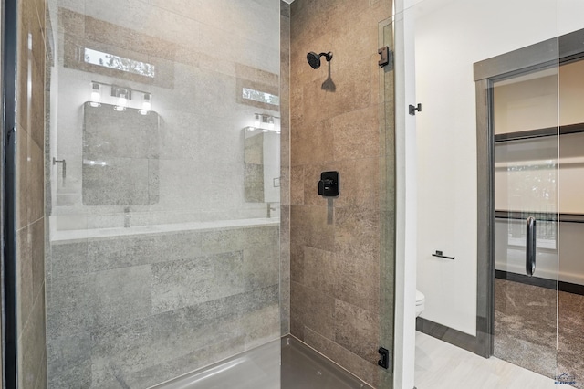 12290 Prairie View Loop, Whitewood, SD 57793 - full bath featuring a shower stall and toilet