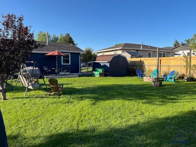 2104 Colorado, Sturgis, SD 57785 - view of yard featuring a fire pit