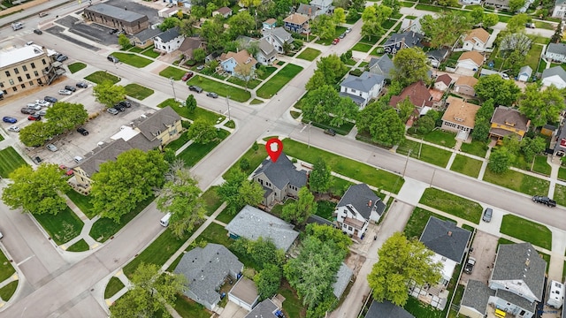 902 Fulton St, Rapid City, SD 57701 - aerial overview of property's location with nearby suburban area
