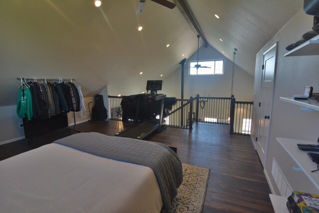 14450 Edgewood Pl, Piedmont, SD 57769 - bedroom featuring wood finished floors and baseboards