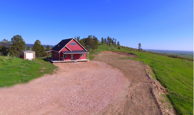 14450 Edgewood Pl, Piedmont, SD 57769 - view of yard featuring driveway
