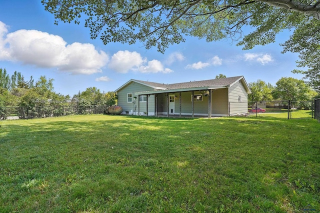 701 Hustead St, Wall, SD 57790 - back of house featuring a gate