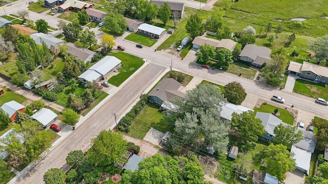 701 Hustead St, Wall, SD 57790 - aerial view of property's location with nearby suburban area