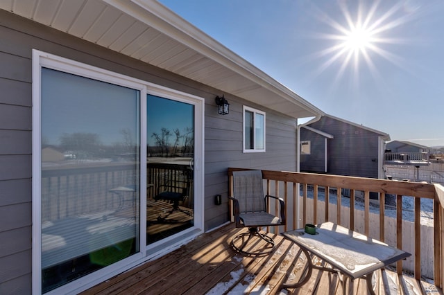3553 Blackpowder Rd, Rapid City, SD 57703 - view of wooden deck