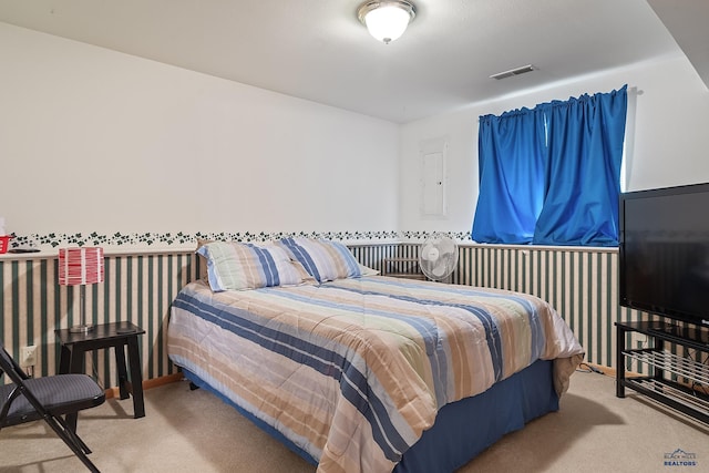 2198 Old Farm Ct, Rapid City, SD 57703 - carpeted bedroom featuring baseboards and electric panel