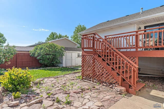 2198 Old Farm Ct, Rapid City, SD 57703 - view of yard featuring a wooden deck