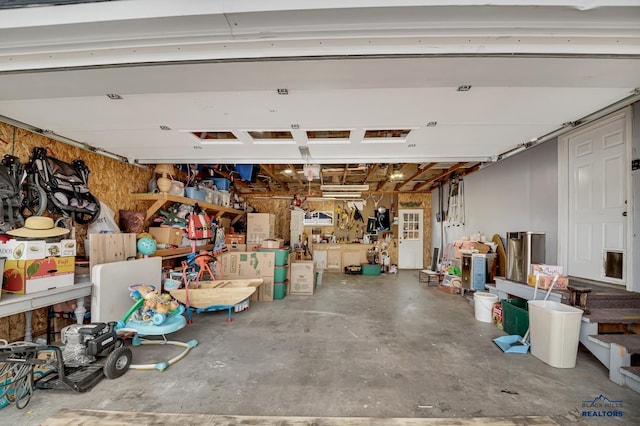 3112 Flint Dr, Rapid City, SD 57702 - garage with a workshop area