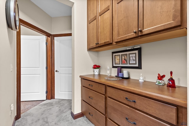 4035 Fairway Hills Dr, Rapid City, SD 57702 - corridor featuring light colored carpet and baseboards