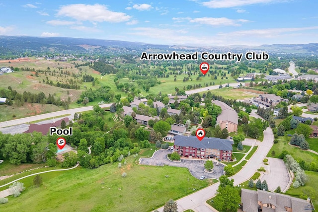 4035 Fairway Hills Dr, Rapid City, SD 57702 - aerial view