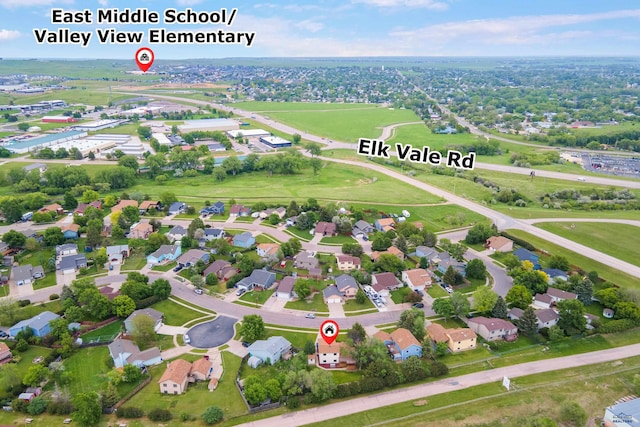 1705 Copperdale Dr, Rapid City, SD 57703 - bird's eye view
