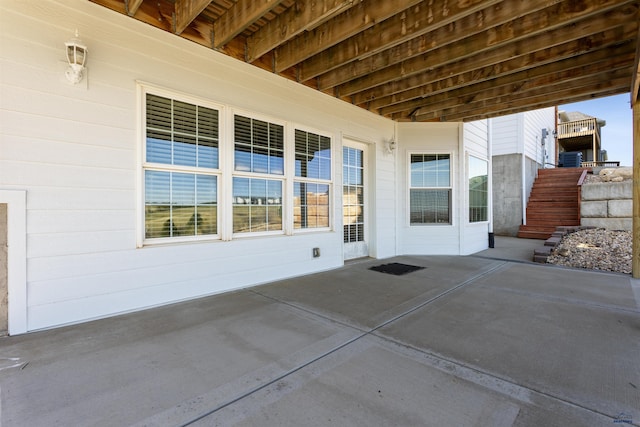 1120 S Regency Ct, Rapid City, SD 57702 - view of patio / terrace featuring stairs