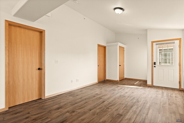 768 Earleen St Unit F, Rapid City, SD 57701 - spare room with wood finished floors and baseboards
