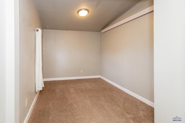 830 Willsie Ave, Rapid City, SD 57701 - carpeted spare room with lofted ceiling and baseboards