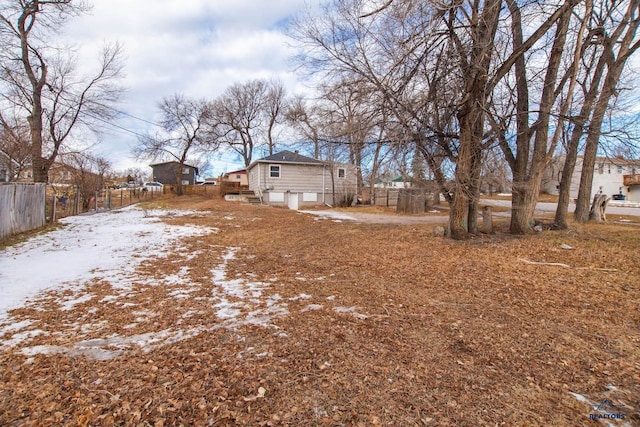 830 Willsie Ave, Rapid City, SD 57701 - view of yard with an attached garage