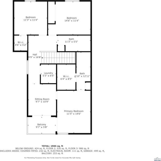 1740 Harmony Heights Ln, Rapid City, SD 57702 - property floor plan