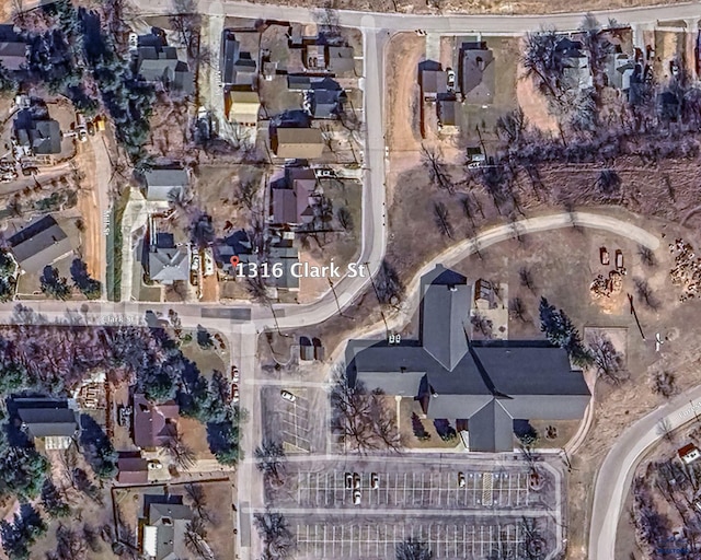 1316 Clark, Rapid City, SD 57701 - aerial overview of property's location
