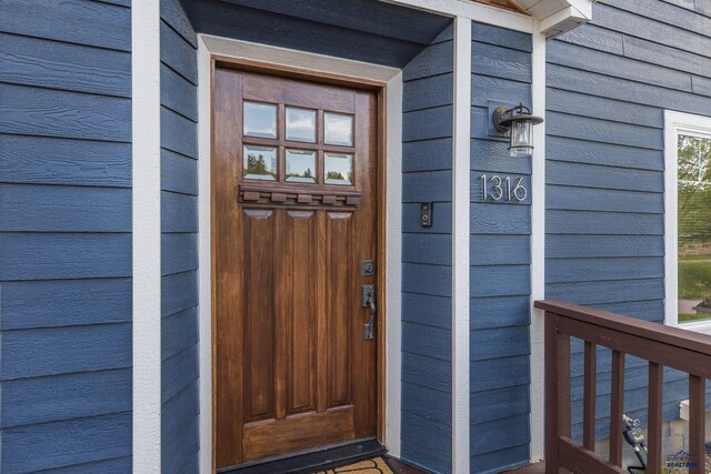 1316 Clark, Rapid City, SD 57701 - view of entrance to property