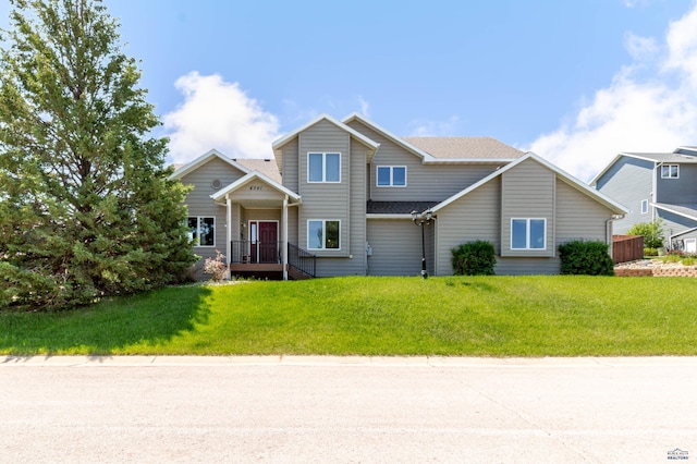4941 Springtree Ct, Rapid City, SD 57702 - view of front facade featuring a front yard