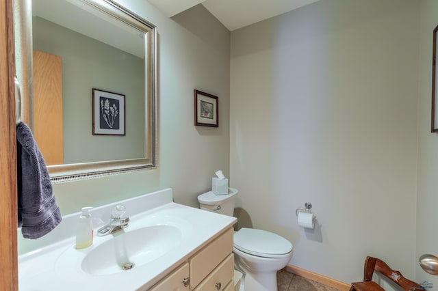 4941 Springtree Ct, Rapid City, SD 57702 - half bath featuring vanity and tile patterned floors