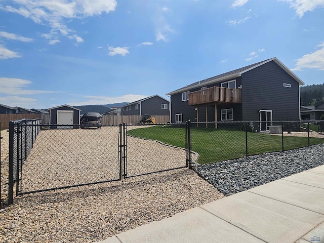 3408 Davenport Loop, Sturgis, SD 57785 - view of property exterior featuring a gate and an outdoor structure