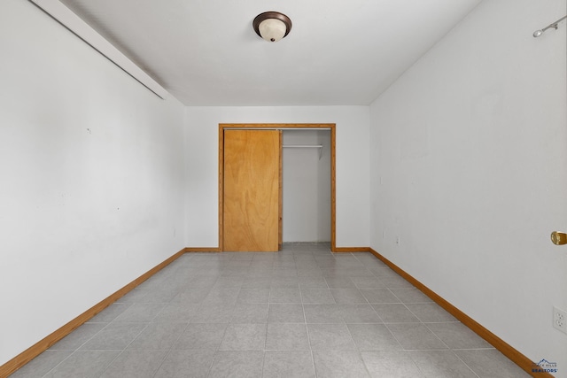 5400 Cedar Dr, Black Hawk, SD 57718 - unfurnished bedroom with baseboards and a closet