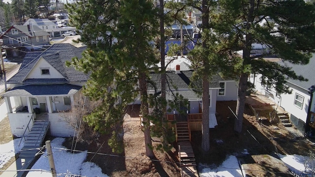 807 Addie St Unit 807Upper, Addie, Lead, SD 57754 - view from above of property
