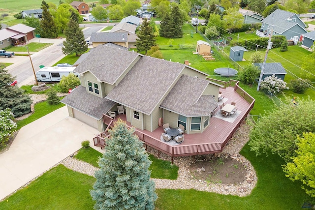 6401 Mountain Meadow Rd, Black Hawk, SD 57718 - aerial perspective of suburban area