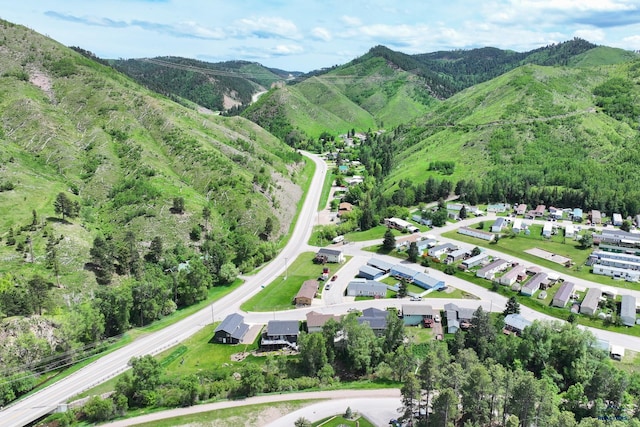 20 Mcmasters Dr, Deadwood, SD 57732 - aerial view of property's location with a mountainous background