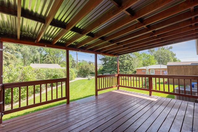 4340 Timothy, Rapid City, SD 57702 - deck featuring a lawn