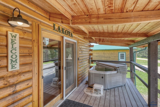 20813 Legends Ln, Sturgis, SD 57785 - view of deck