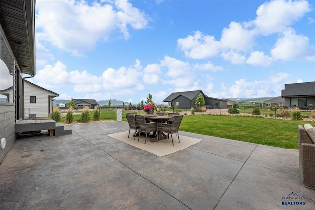 2147 Talisker Ave, Spearfish, SD 57783 - view of patio with outdoor dining area
