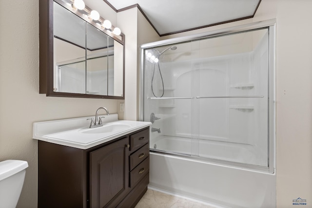 102 E Madison, Rapid City, SD 57001 - full bath featuring vanity and combined bath / shower with glass door