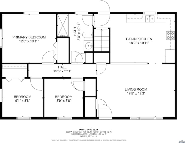 2613 Moose Dr, Sturgis, SD 57785 - view of floor plan / room layout