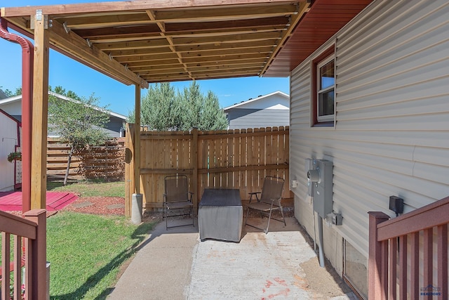 2613 Moose Dr, Sturgis, SD 57785 - view of patio