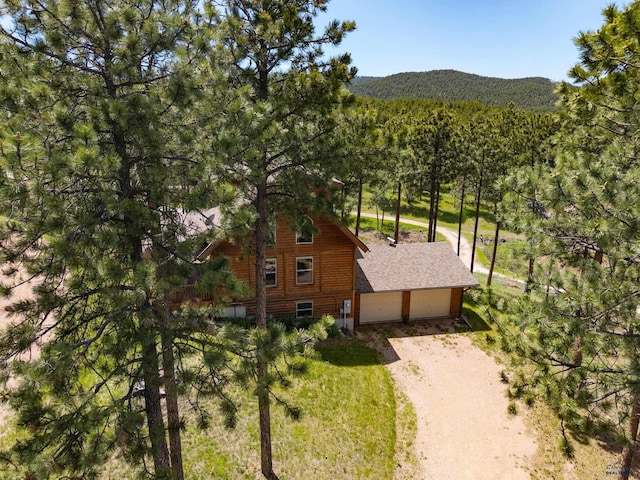 23217 Carbon Loop, Rapid City, SD 57702 - aerial view of property and surrounding area with mountains