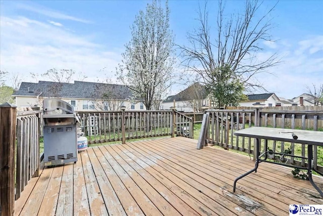 316 Magna Carta Rd, Florence, SC 29501 - wooden deck featuring a residential view