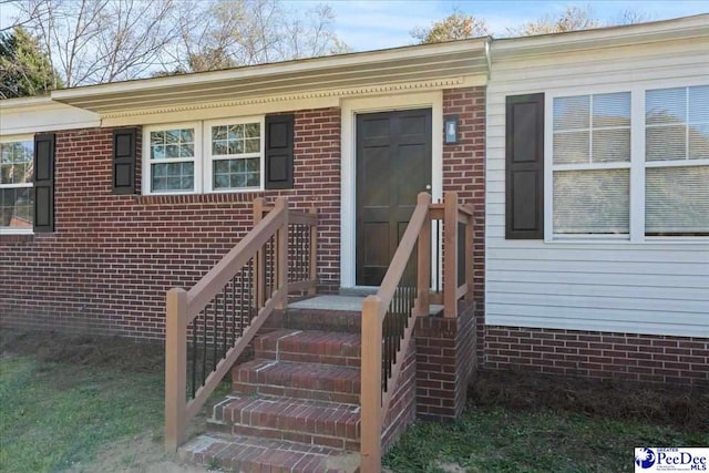 1933 3rd Loop Unit A, Florence, SC 29501 - entrance to property with brick siding