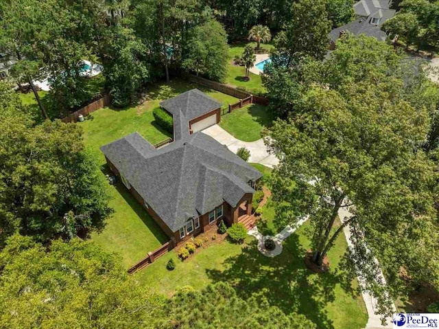 3401 Sussex Ct, Florence, SC 29501 - view from above of property