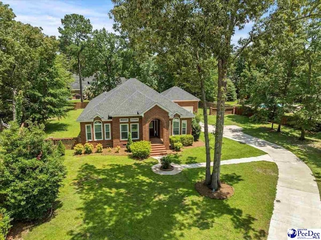 3401 Sussex Ct, Florence, SC 29501 - view of front facade with brick siding