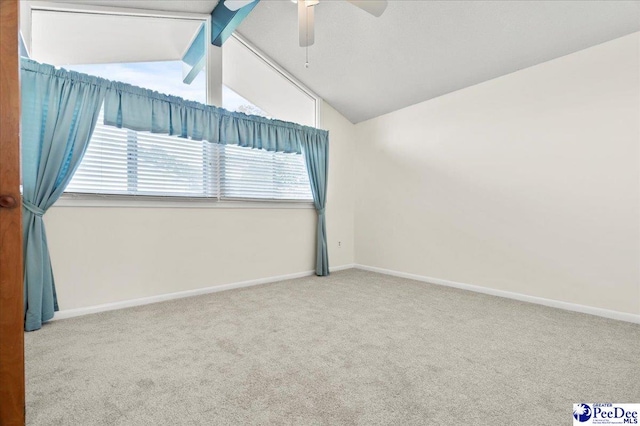 1040 Left Bank Dr, Florence, SC 29501 - carpeted empty room with ceiling fan and baseboards