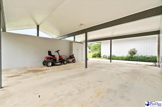 1040 Left Bank Dr, Florence, SC 29501 - view of garage