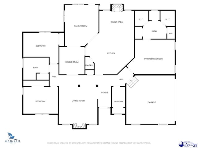 4128 W Pelican Ln, Florence, SC 29501 - room layout