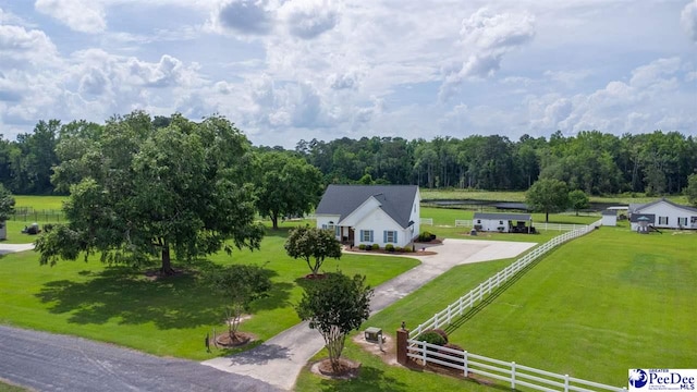 868 Moonshadow Ln, Darlington, SC 29540 - aerial view of sparsely populated area