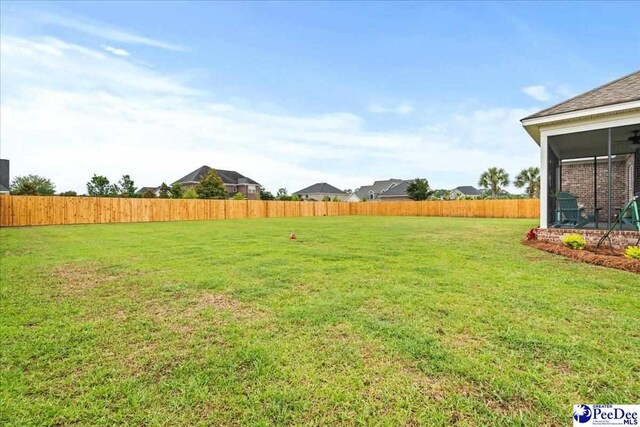 3106 Wainwright Ct, Florence, SC 29501 - view of yard